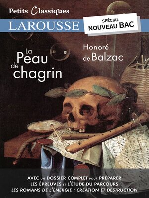 cover image of La peau de chagrin BAC